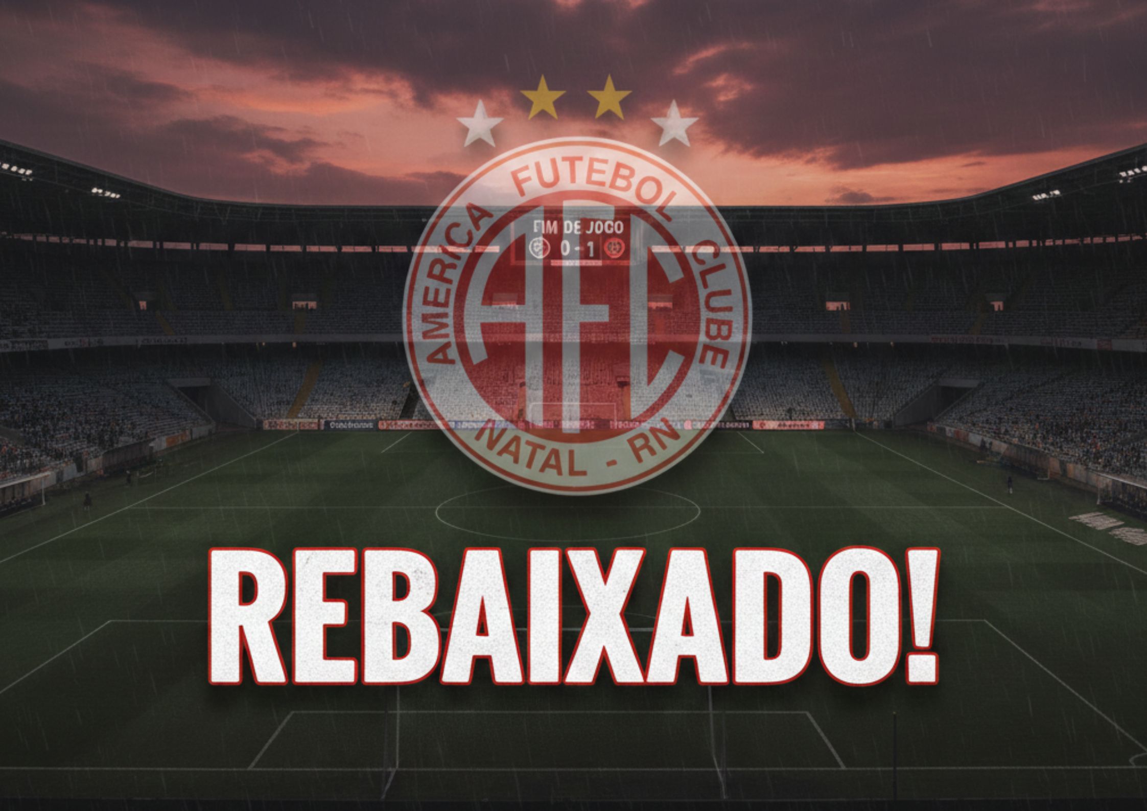 O erro administrativo que condenou o América ao rebaixamento